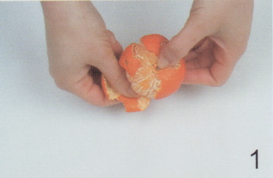 橘香金笋除斑汁的做法步骤1