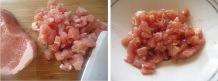 肉末酱茄子煲做法步骤1