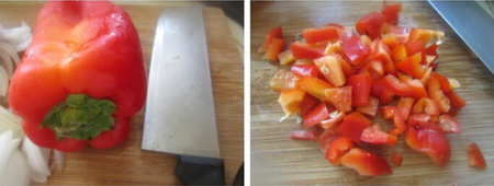 肉末酱茄子煲做法步骤3