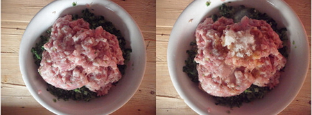 香菇青菜猪肉馄饨步骤5-6