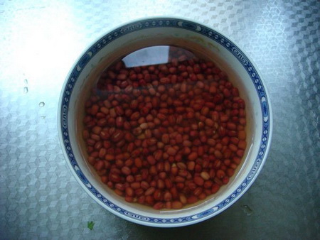 红豆豆浆步骤1