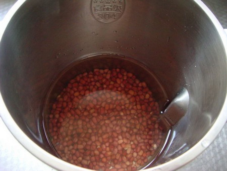 红豆豆浆步骤2