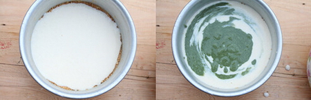 抹茶豆腐冻芝士蛋糕步骤17-18