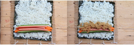 花样寿司步骤7-8