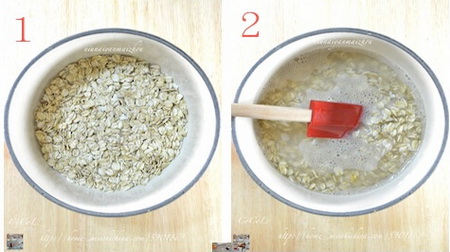 牛奶燕麦粥做法步骤1-2