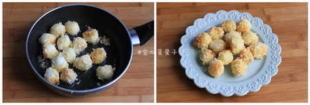 脆皮鹌鹑蛋吐司花杯步骤4