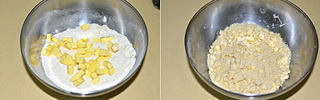 蓝莓蛋松酸奶的做法步骤1-2