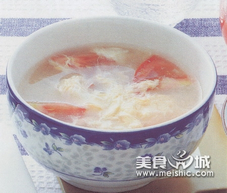 (1)西红柿蛋花汤