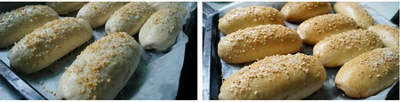 豆渣卷心面包步骤7-8