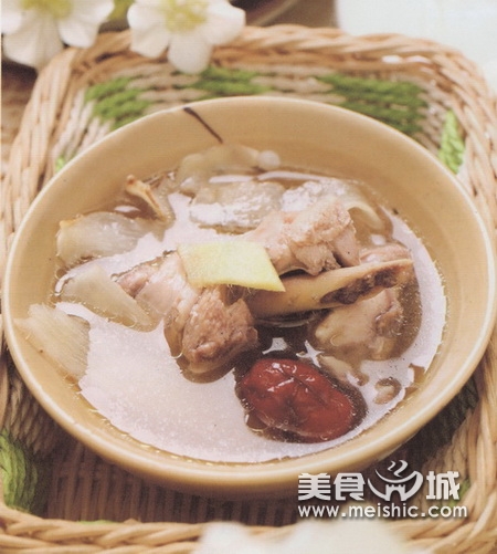 玉竹红枣煲鸡汤