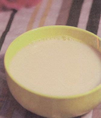 百合莲子豆浆