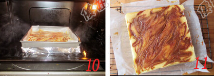 焦糖香浓奶酪块步骤10-12