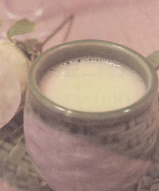 百合糯米豆浆