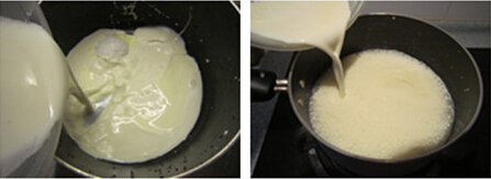 椰香奶冻糕步骤3-4