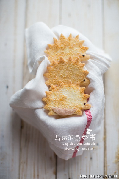 椰蓉刺猬饼干