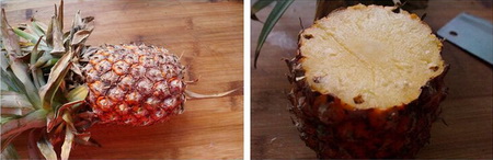 泰式菠萝炒饭步骤1-2