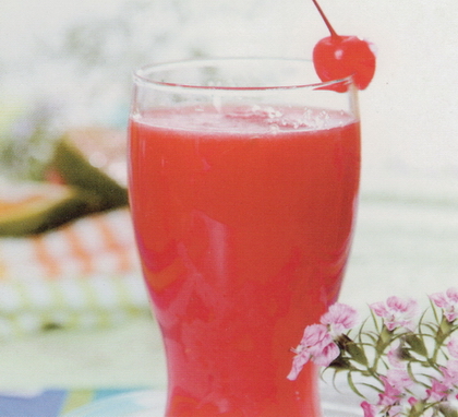 樱桃草莓汁