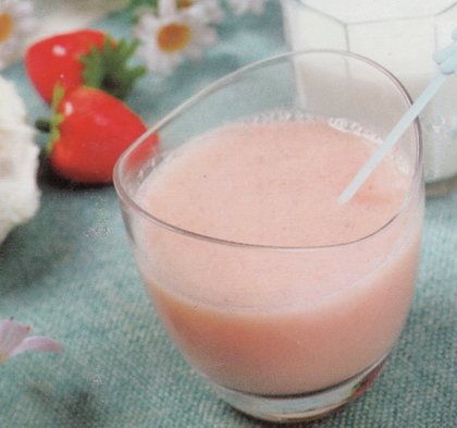 沙田柚草莓汁