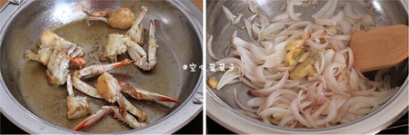 咖喱蟹煲做法步骤5