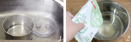 豆浆油条酸奶的做法步骤1-2