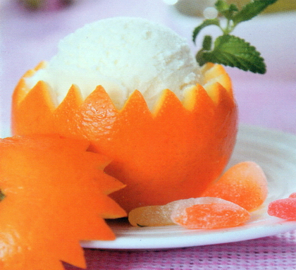 柳橙冰激凌