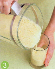 番薯奶昔的做法步骤3