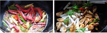 干锅香辣虾步骤9-10