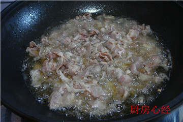 羊肉片炒小米步骤5