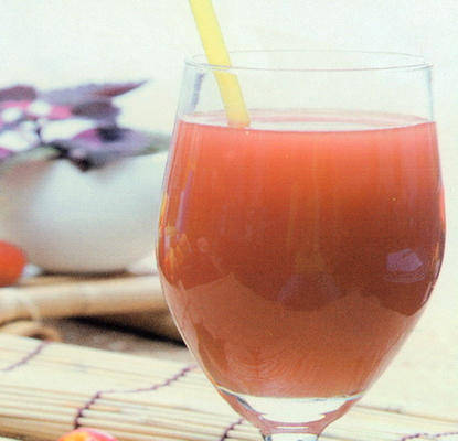 紫包菜梨汁