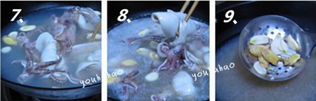 笔管鱼炖白菜豆腐做法步骤7-9