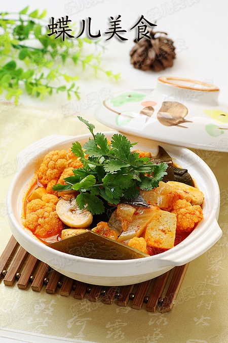 韩式开胃泡菜锅的做法