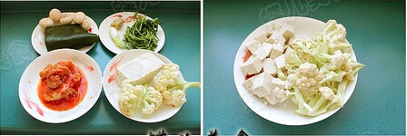 韩式开胃泡菜锅步骤1-2