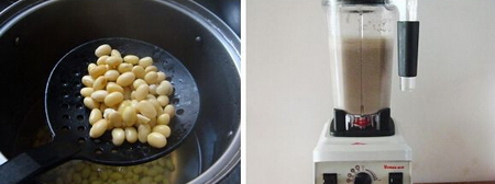 坚果豆浆的做法步骤3-4