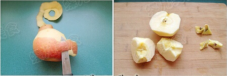 苹果玉米面粥做法步骤1-2