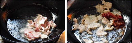 回锅肉藕片步骤4-5