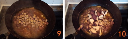 香菇板栗鸡步骤9-10