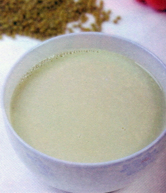 南瓜绿豆浆