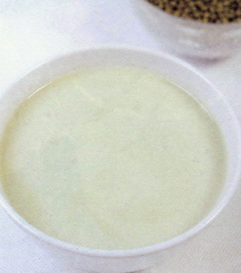 百合银耳绿豆浆