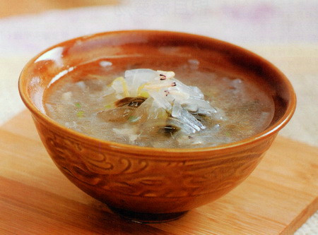 虾米萝卜紫菜汤