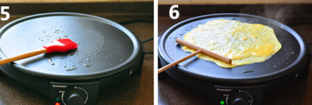 土豆煎蛋卷步骤5-6
