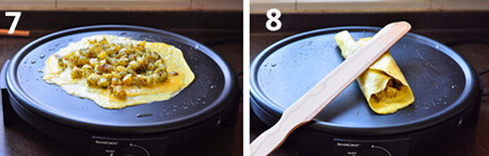 土豆煎蛋卷步骤7-8