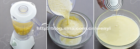 香浓奶香玉米汁的做法步骤4-5
