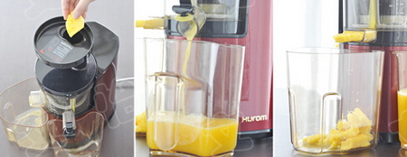 菠萝甜橙汁的做法步骤3-4