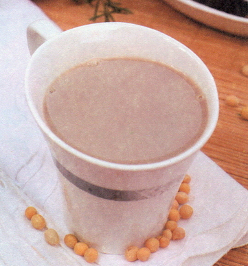 黑米黄豆汁