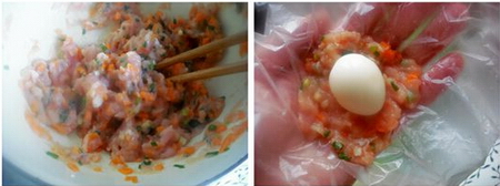 鹌鹑蛋糯米肉丸步骤6