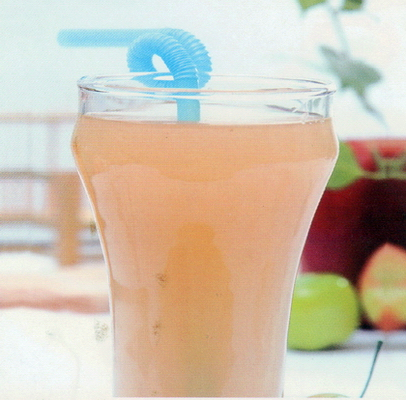 猕猴桃百合桃子汁