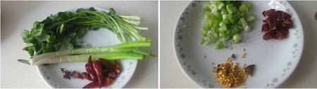 白菜炝拌虫草花步骤6
