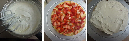 白雪草莓蛋糕步骤4-6