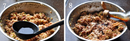 白菜猪肉灌汤饺步骤7-8