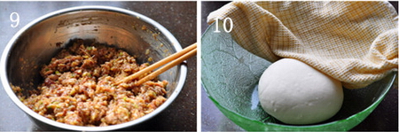 白菜猪肉灌汤水饺步骤